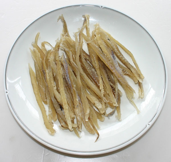 Dried salted Pollack shredded skin-off